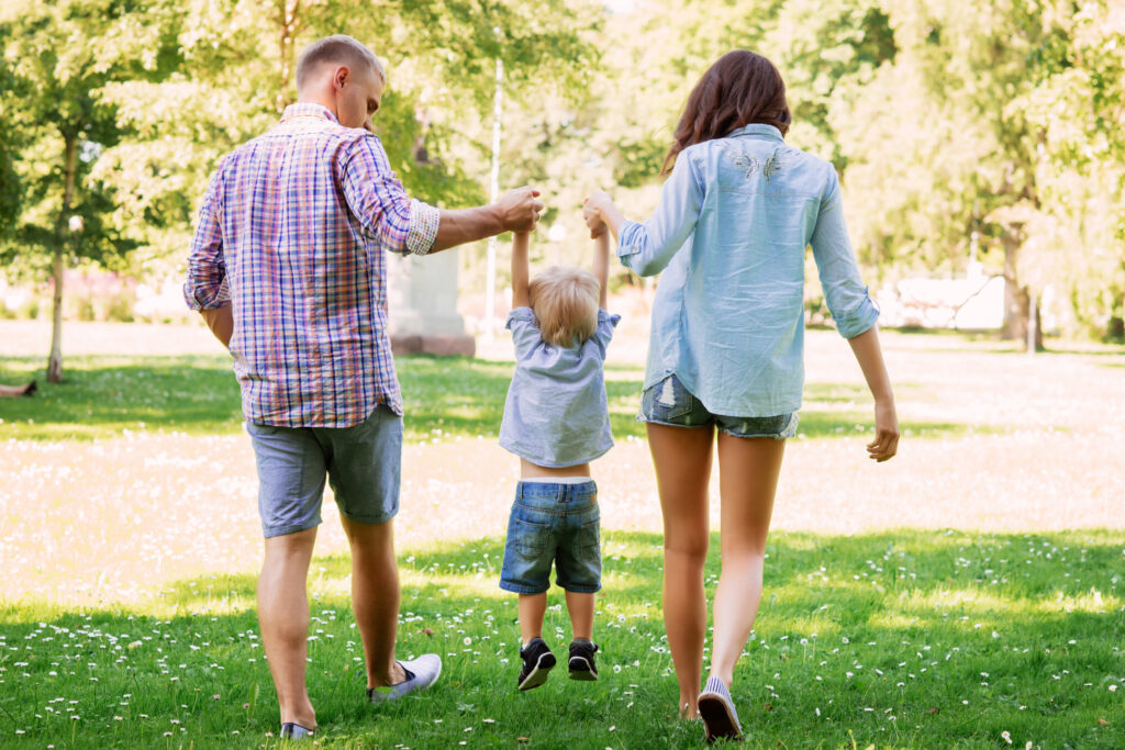 parents with child