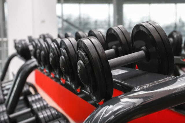 dumbbell rack gym