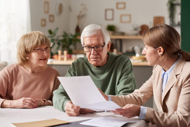 senior couple estate planning